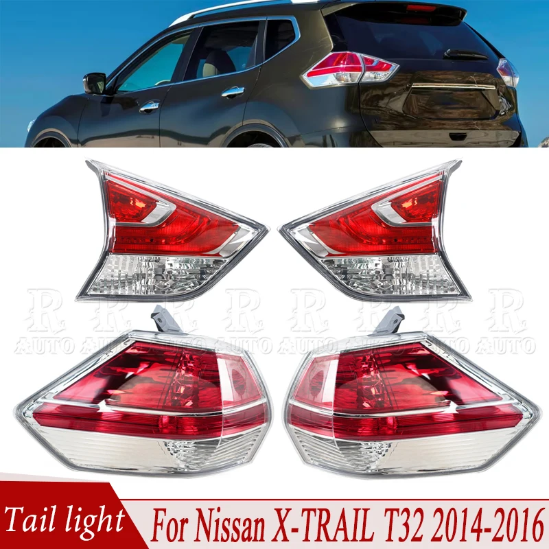 

Car Tail Light Assembly Stop Brake Light Rear Turn Signal Fog Lamp Tail Lamp Accessories For NISSAN X-TRAIL T32 2014 2015 2016