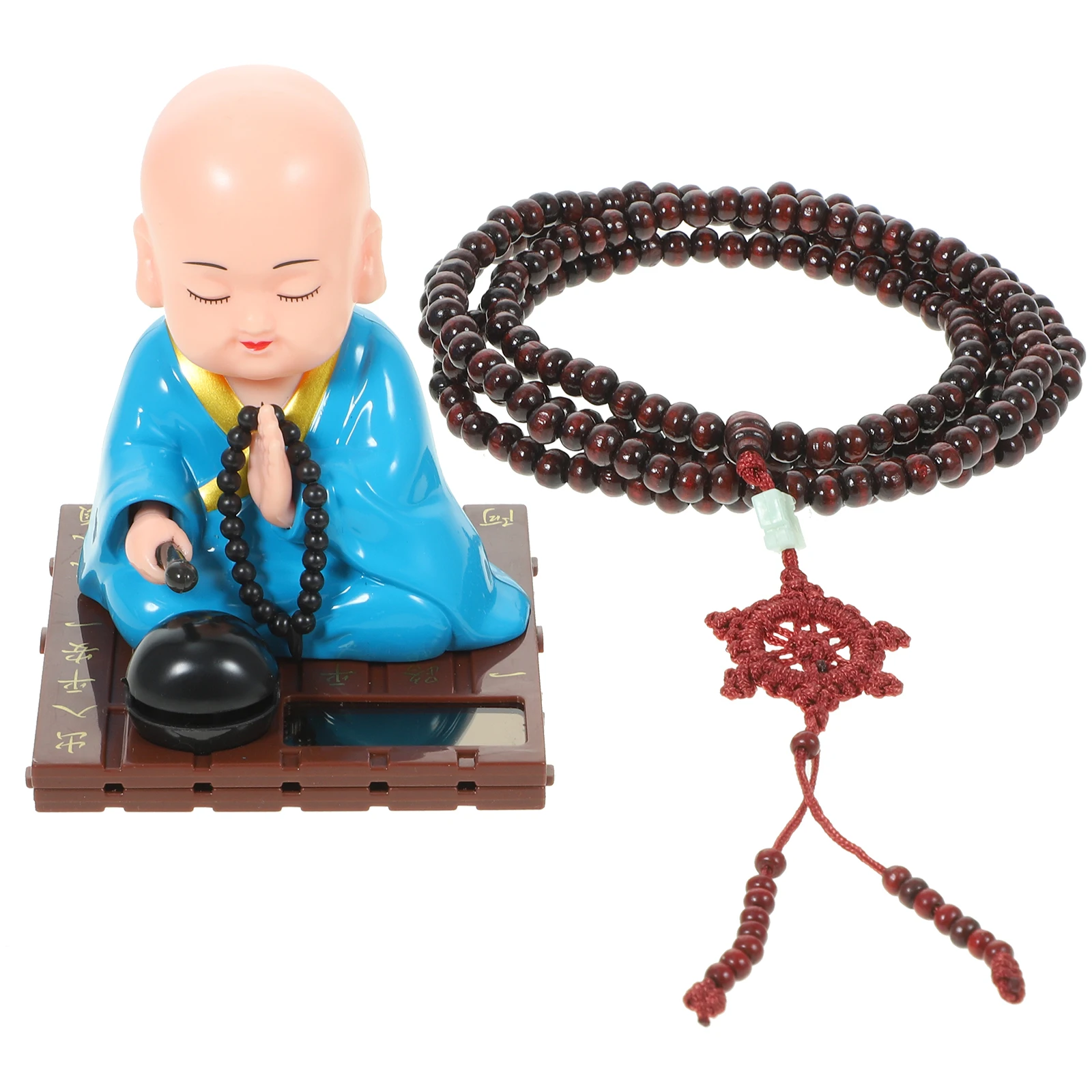 Ornaments Statue Decorations Car Dashboard Mini Home Accessories Sky-blue