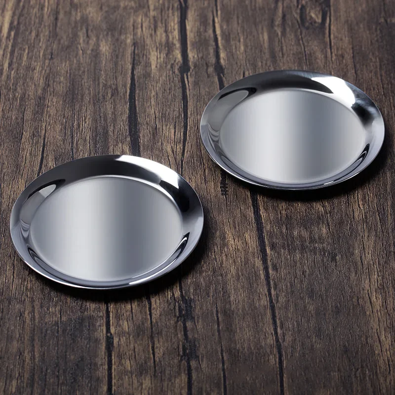 18/10 stainless steel coaster, red wine bottle pad, desktop moisture-proof coaster with wine stopper
