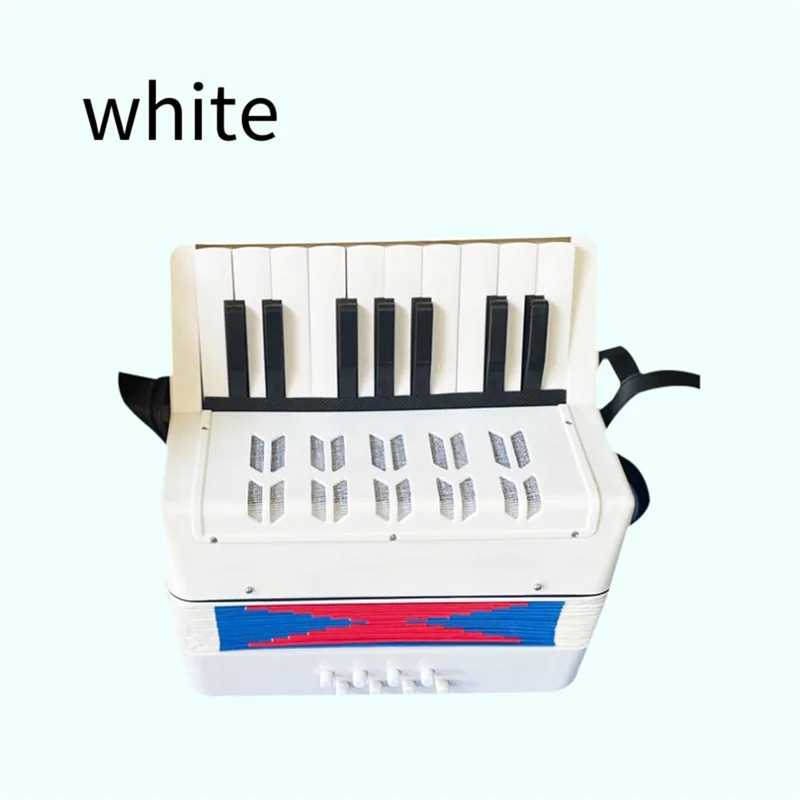 

Dropship-Pink 17 Keys 8 Bass Accordion Children's Educational Musical Instrument For Students Beginners Durable Easy Install Eas