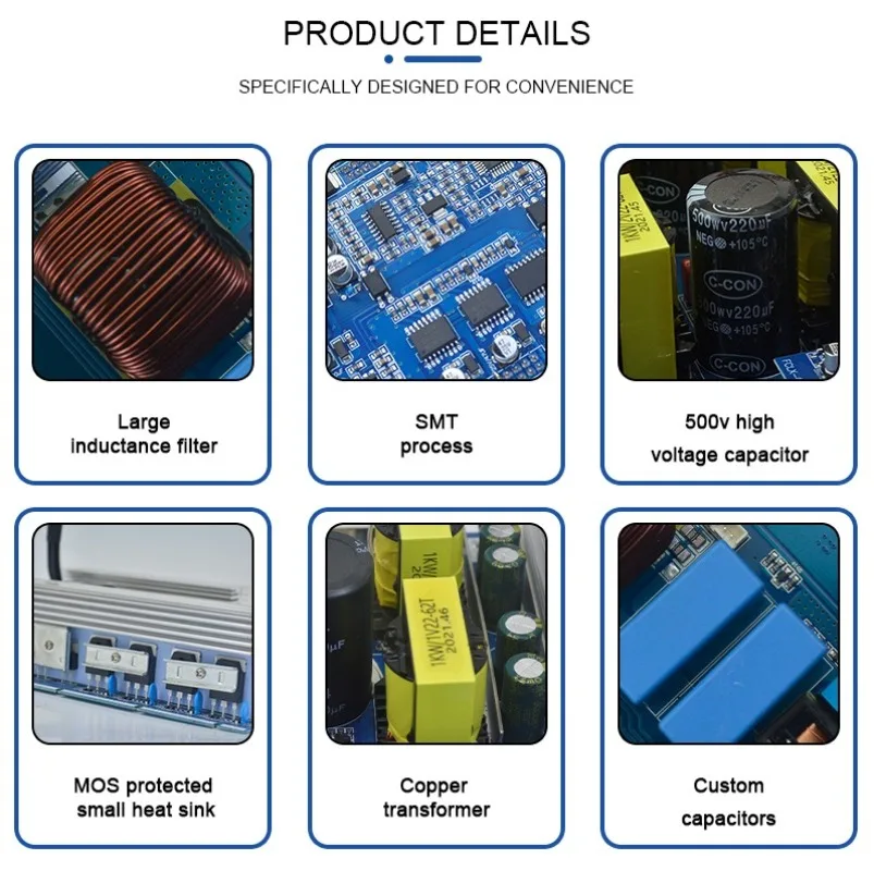 

1 pcsPCBA Board Assembly Module Pcb Invertor Driving Board 3000w Pure Sine Wave Inverter Board 220v Power Bank on sale