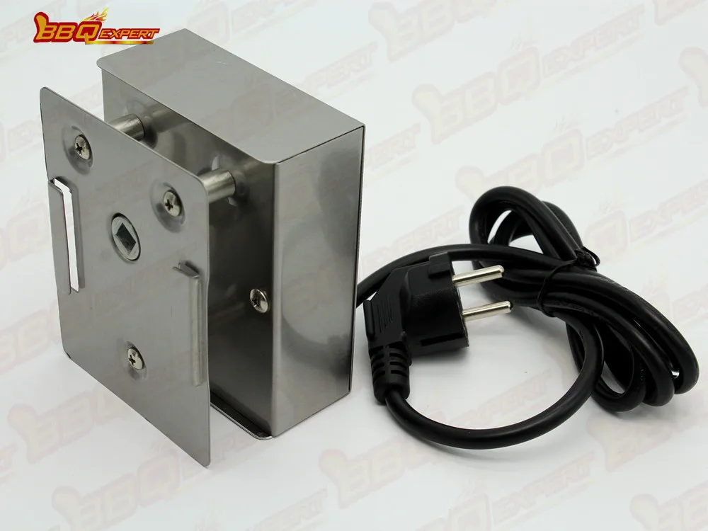 Ciężkie mięso Grill Rotisserie obrotowy silnik elektryczny Grill Grill Spit Metal Rotisserie Motor Moteur wartość napięcia 220V-240V