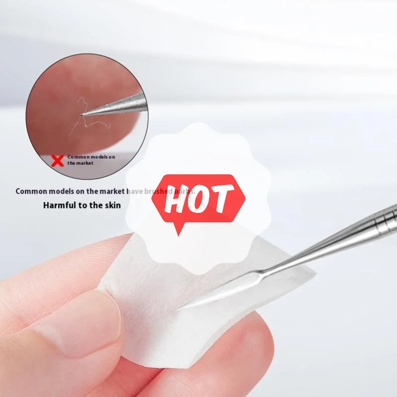 Pince à points noirs pour boutons cellulaires Ultra-fins, pour Salon de beauté professionnel, élimine les particules d'acné, outil d'aiguille, outils de beauté