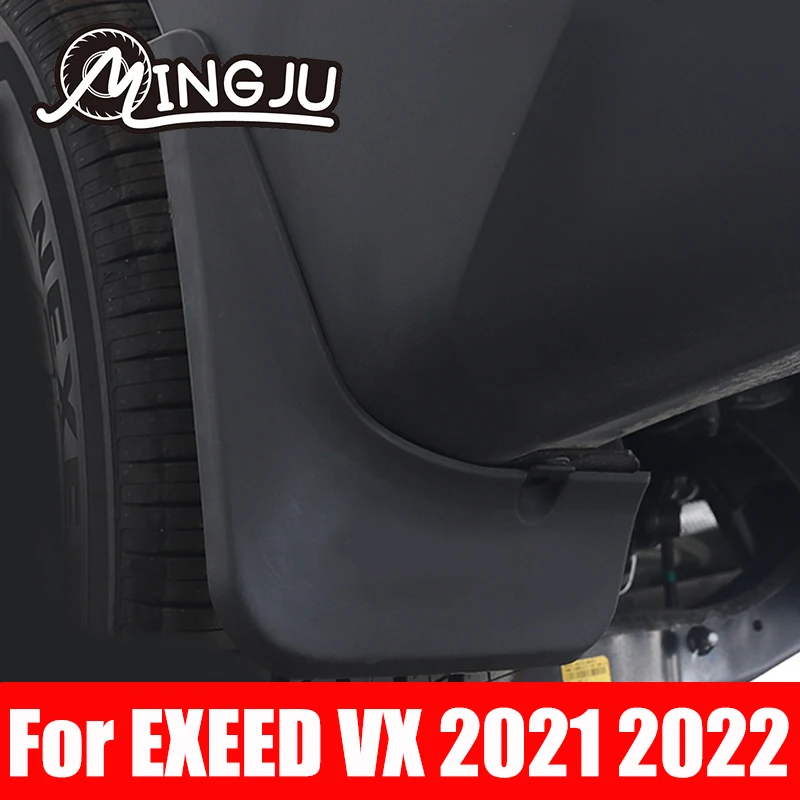 

For EXEED VX 2021 2022 4PCS Car Mudguard Mudguards Accessories Mud Flaps Splash Guards Cover Fender