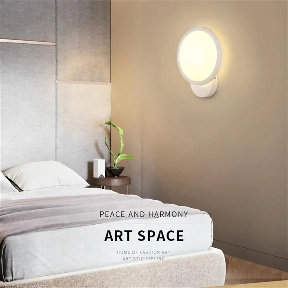 Modern Times Bedside Reading Lamp Creative Idea Switch Wall Lamp Northern Europe Brief Decorative Lighting Ornament Wall Fitting