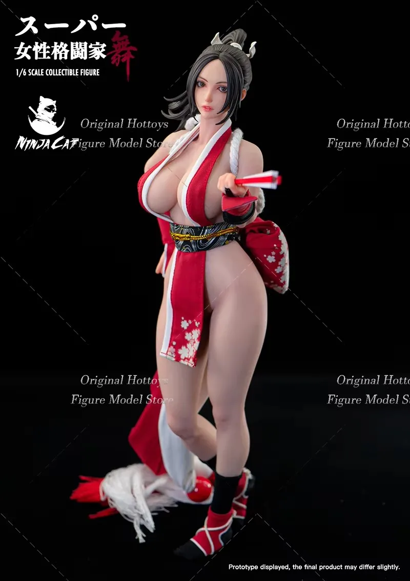 النينجا القط N001 1/6 مقياس أنثى الجندي الجمال المقاتل ماستر وو مجموعة كاملة 12 بوصة عمل نموذج لجسم الهدايا جمع #2