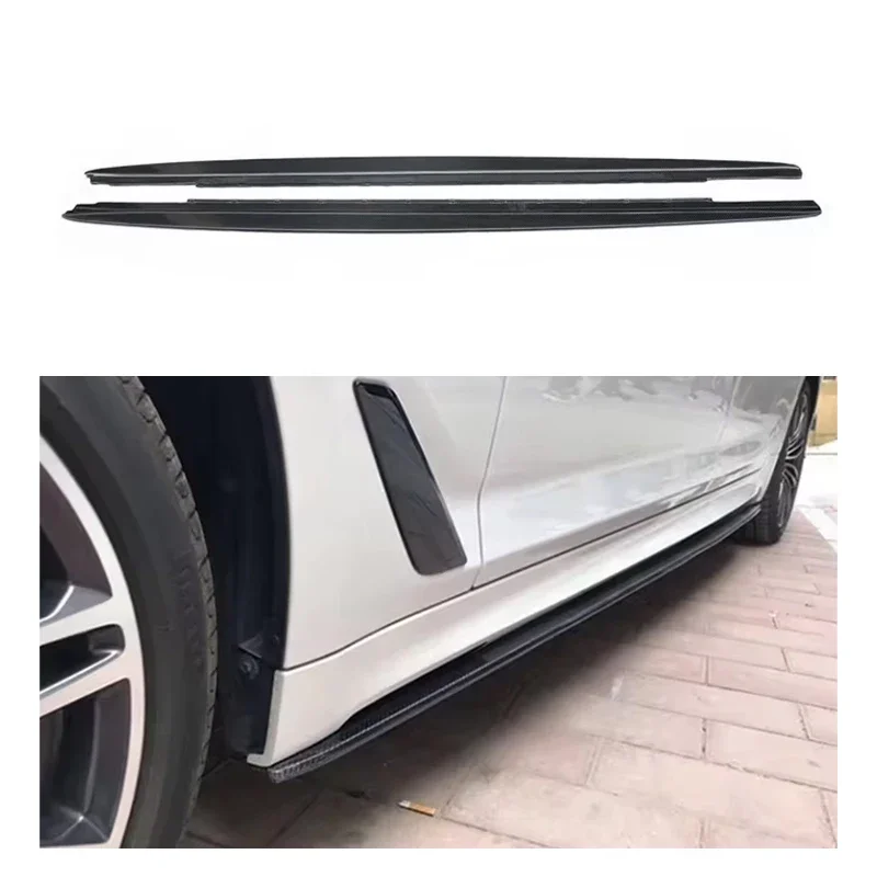 High Quality Dry Carbon Fiber Side Skirts for BMW 5 Series G30 F90 M5 2017- MP Style Side Skirts