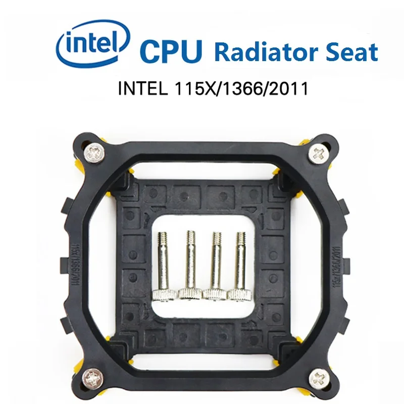 CPU Heatsink Holder LGA 115X 1366 2011 pin Computer FAN Heatsink Clip Base Bracket