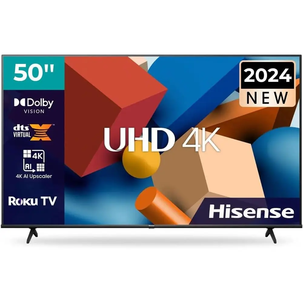 50-Inch R6E5 Teion (2024) SmartTV 4K HDR10 Works with AirPlay, Smart Home, Alexa, Home