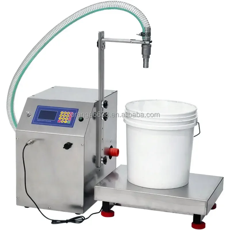 50g-100kg Automatic Liquid Filling Machine Weighing Quantitative Laundry Detergent Liquid Detergent Filling Machine