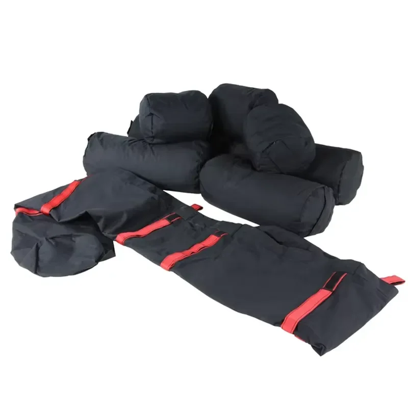 Custom Logo 1000D Nylon Weightlifting Sandbag for 2 3 4 5 6 Person Worm Fitness Training Competition Rubber Filled Gear Heavy
