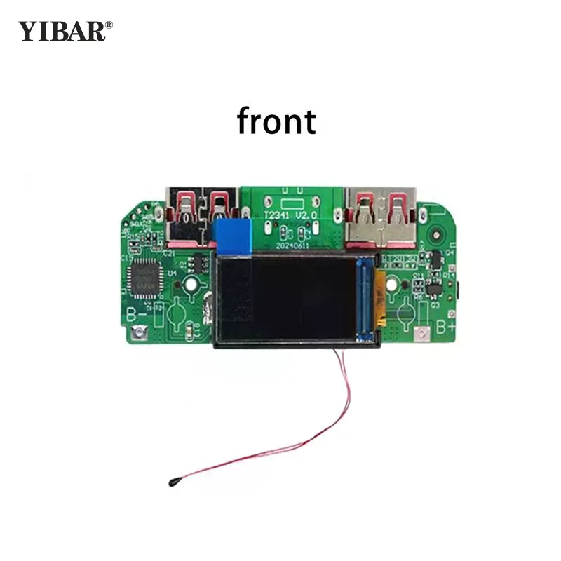 

【YIBAR】1 шт. двунаправленное быстрое зарядное устройство понижающий преобразователь мобильный модуль питания DIY материнская плата с дисплеем Type-c USB 22,5 Вт
