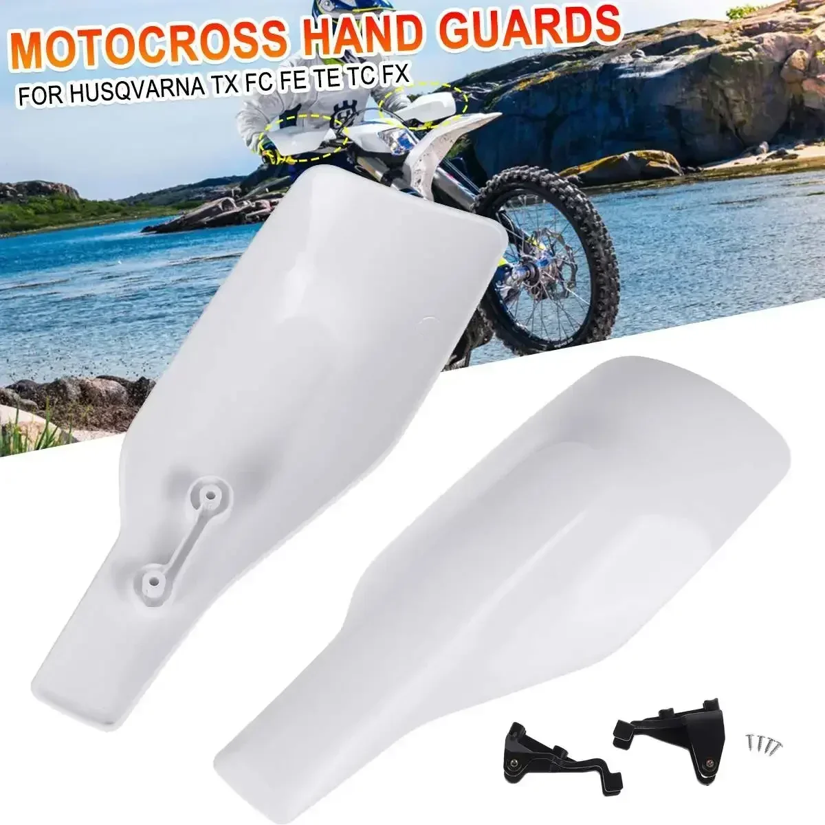 

For Husqvarna TX FC FE TE TC FX 125 250 300 350 450 501 501S Motorcycle Handle Bar Handguard Handlebar Hand Guard Protector