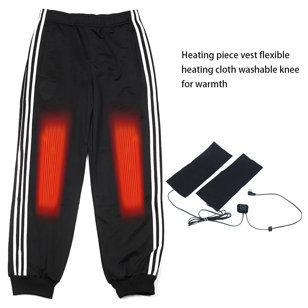 

Electric Pants Heating Pad Cold Weather Winter Warmer Indoor Portable Flexible Soft Clothes Vest Warming Heater Mat