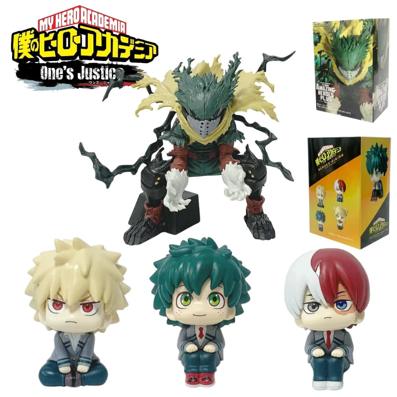 Figurka Anime My Hero Academia Shoto Bakugou Boku Izuku Duke PVC 11cm Figurki Akcji Postacie Anime Kolekcja Prezentów
