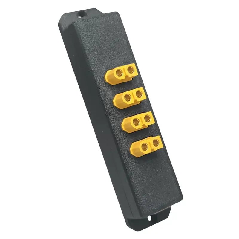 A01F-XT60 Power Supply Module Dual-Channel Power Distribution Board 2000W RC Aircraft Model Robot Input Four-Channel Output