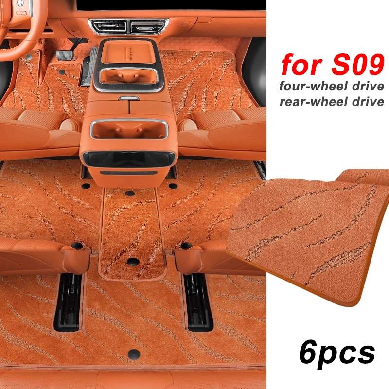 6pcs for Changan Deepal S09 Foot Mat Carpet
