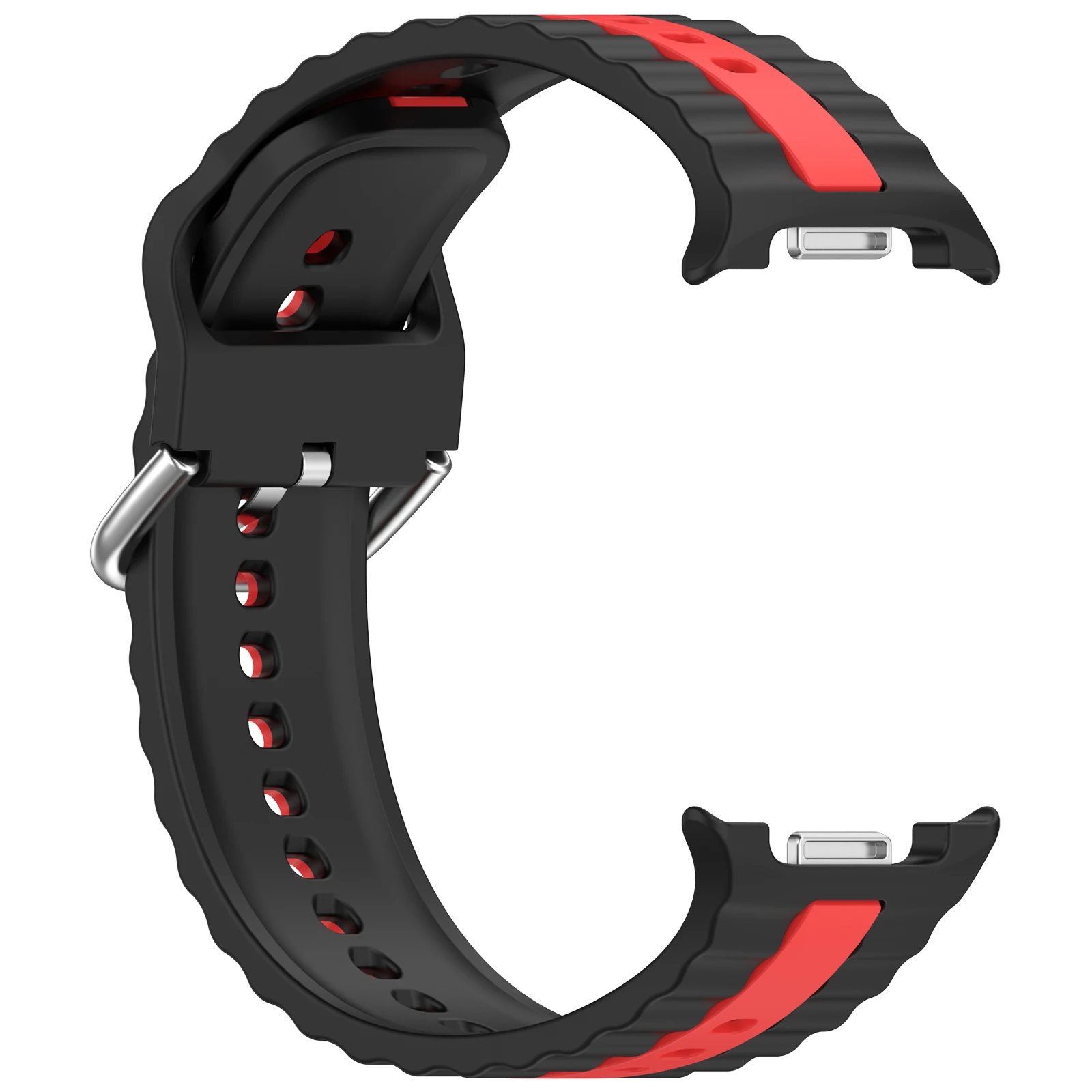 حزام سيليكون أصلي لساعة سامسونج جالاكسي 8 44 مللي متر 40 مللي متر سوار رياضي معصمه ساعة جالاكسي 8 كلاسيكي 46 مللي متر باند كوريا #3