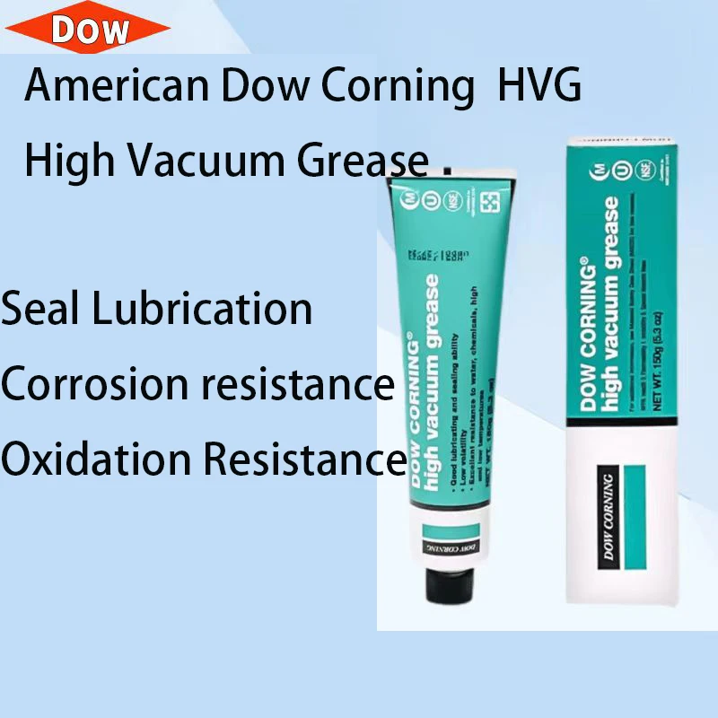 Imagem -01 - American Dow Corning Graxa de Alto Vácuo Graxa de Selagem Transparente Branco Hvg 976v 150g american dow corning graxa de alto vacuo graxa de selagem transparente branco hvg 976v 150g 01