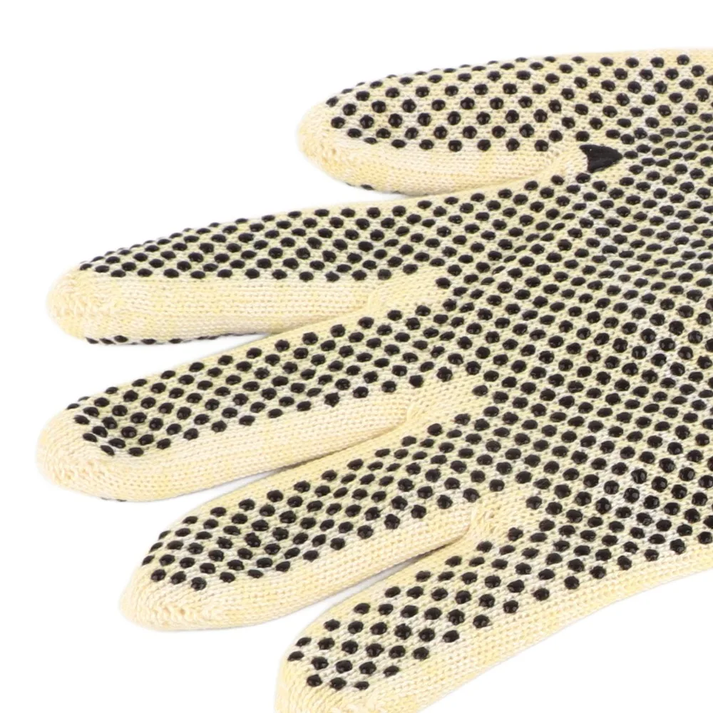 2PACK 500℃ Heat Resistant BBQ Grill Gloves Heat Insulating Silicone Cotton Aramid Fiber Open Fire Proof Gloves Full Protection