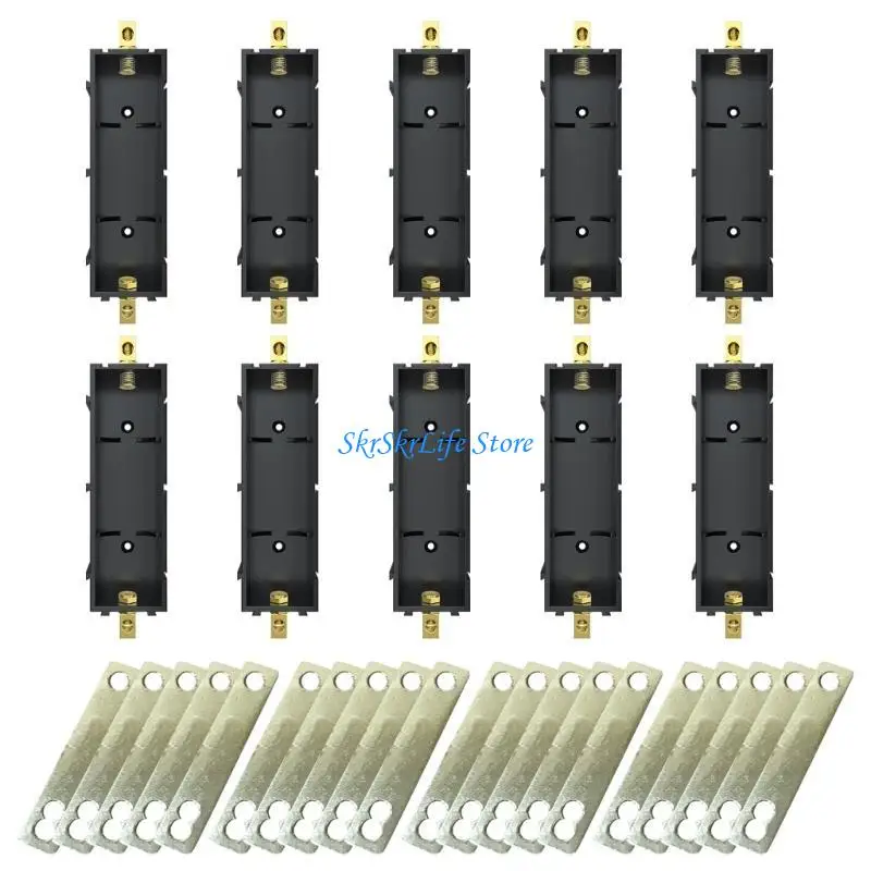 

E65E 18650 Batteries Case Holder Solderless Battery Storage Box for DIY