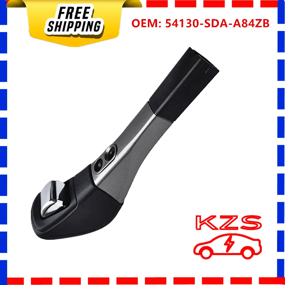 

54130-SDA-A84ZB Gear Shift Knob Handle Black Automatic Drive Shifter Lever Auto Replacement Parts for Honda Accord 06-07