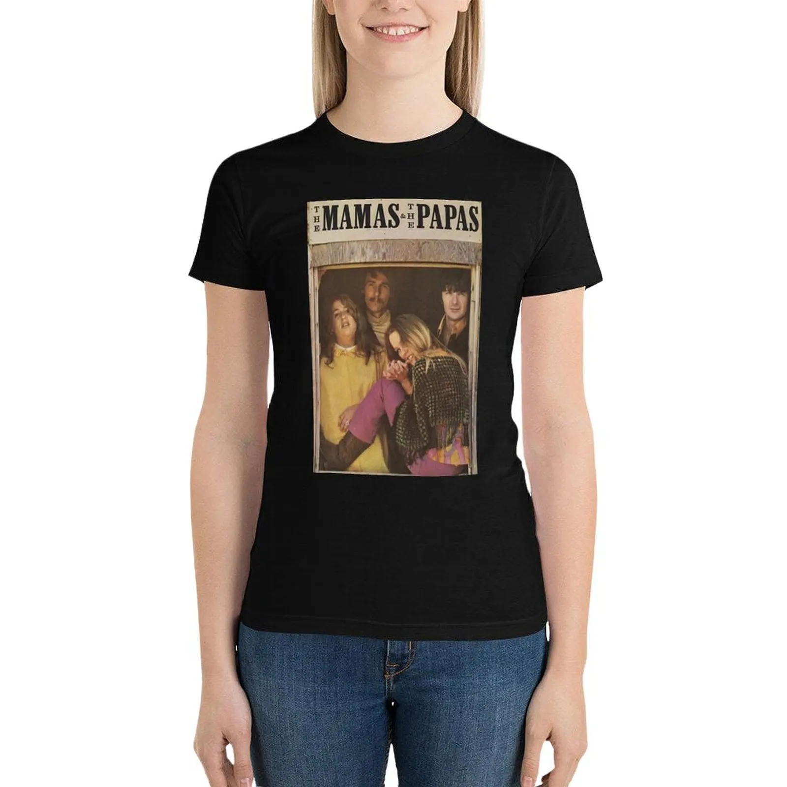 

the mamas and the papas T-Shirt female Blouse Female clothing Top Women