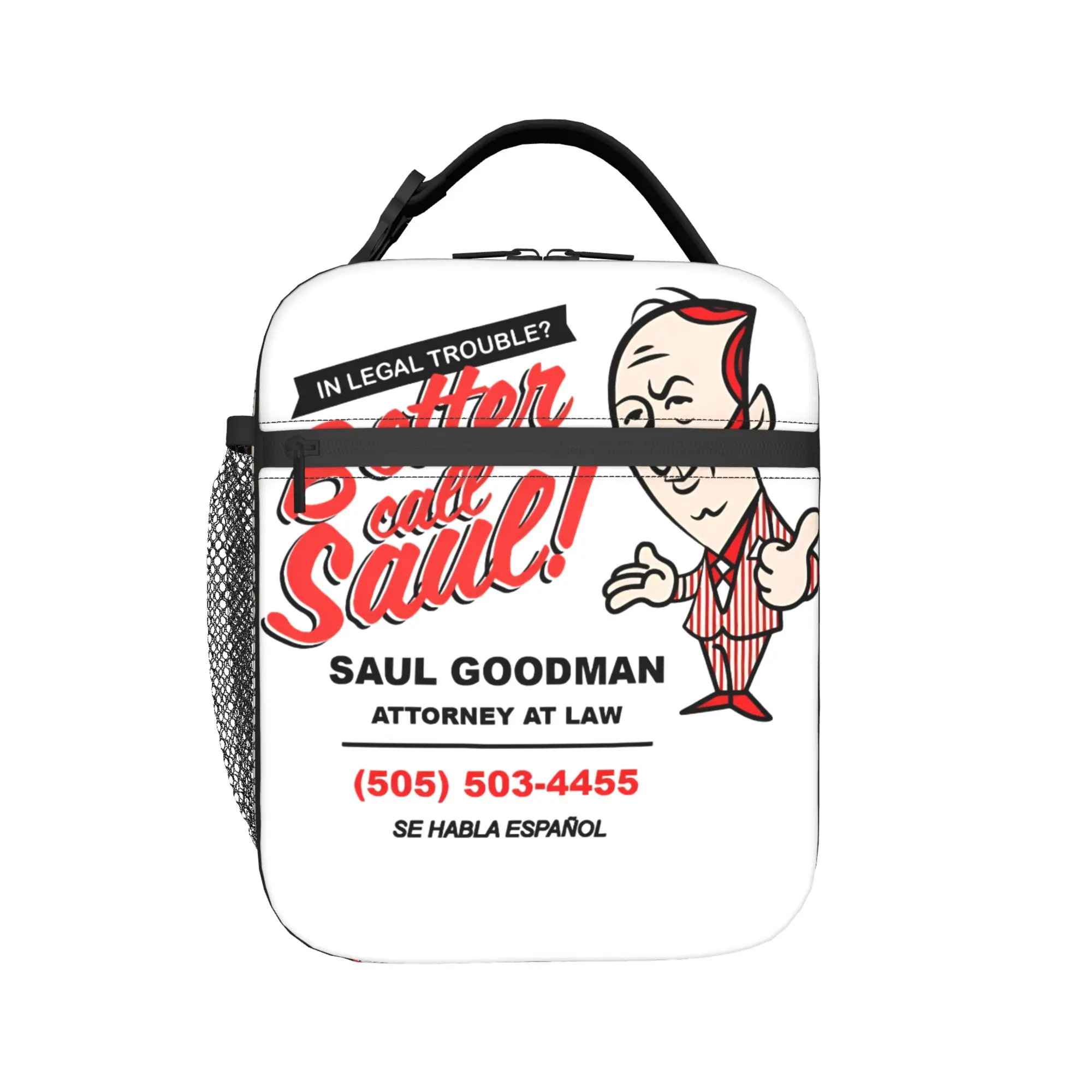Better Call Saul Breaking Bad Lunch Bag For Child Lunch Box Office Cooler Bag Portable Insulated Oxford Thermal Lunch Bags