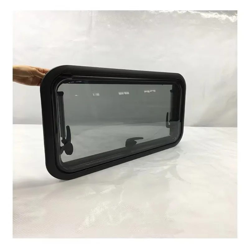 STLF أفضل جودة ملحقات RV 17 زاوية مستديرة نافذة RV مضادة للأشعة فوق البنفسجية طبقة مزدوجة أكريليك مع نافذة شهادة E13 #3