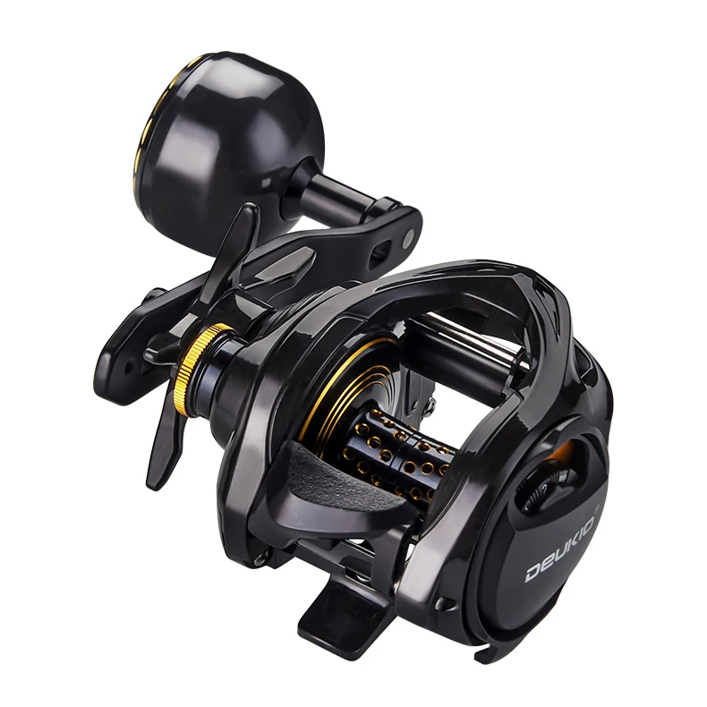 High Quality Metal Jumping Reel - 16kg Maximum Resistance, Suitable for Marine Boat Fishing, River, Lake & Stream Bait Fishing