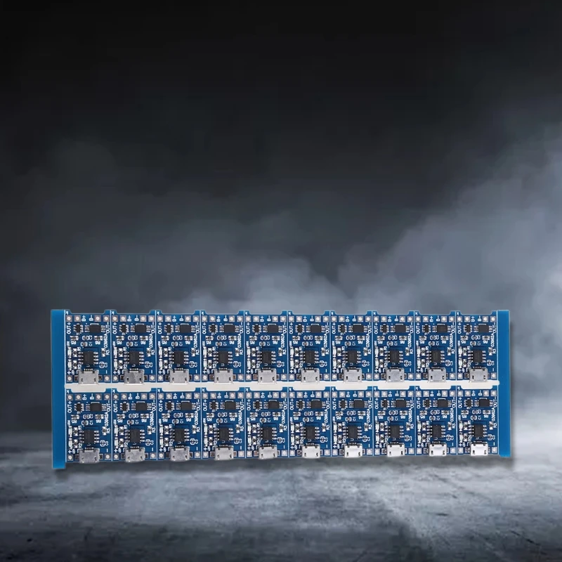 Módulo carregamento bateria TP4056 18650 5V Placa carregador micro USB 20 peças