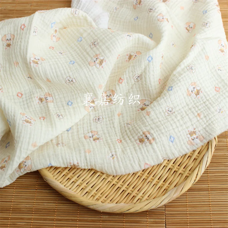 

Baby Cotton Double Gauze, Cartoon Crepe, Pajamas, Bibs, Quilts, Blanket Fabrics