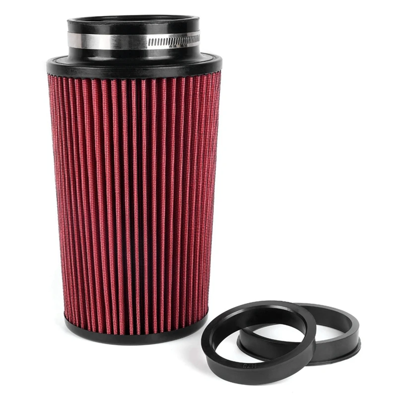 ABSU Car Air Filter Modification High Flow Intake Car Cold Air Intake Air Filter Purification Pipe Modification