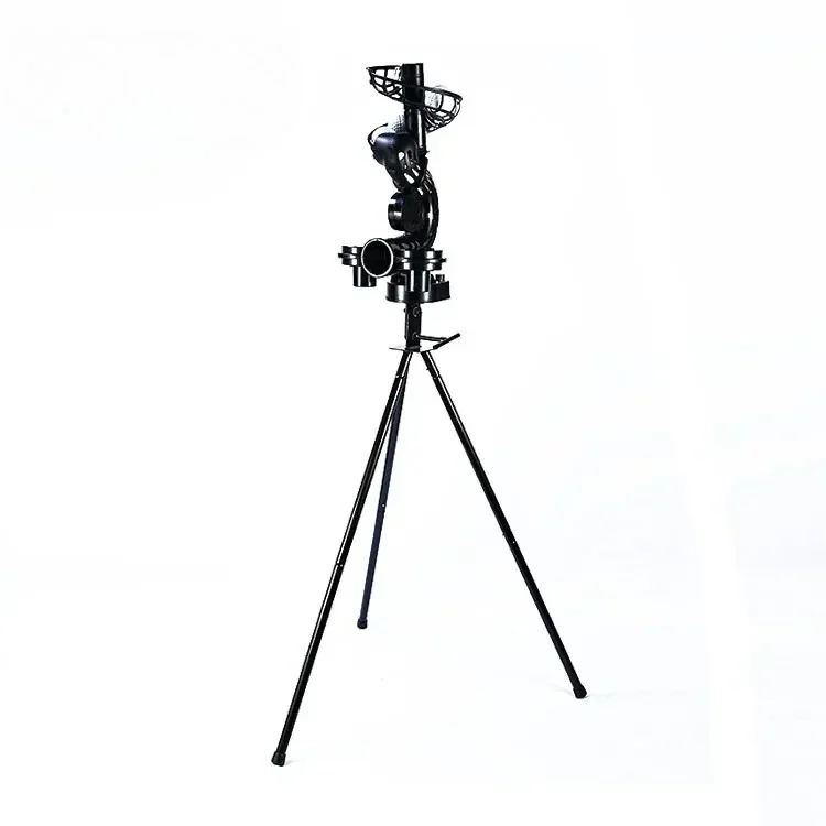 Force/Breaking Ball /Angle/Height Adjustable Baseball Softball 3-Wheel Mute Change Ball Tee Pitching Machine