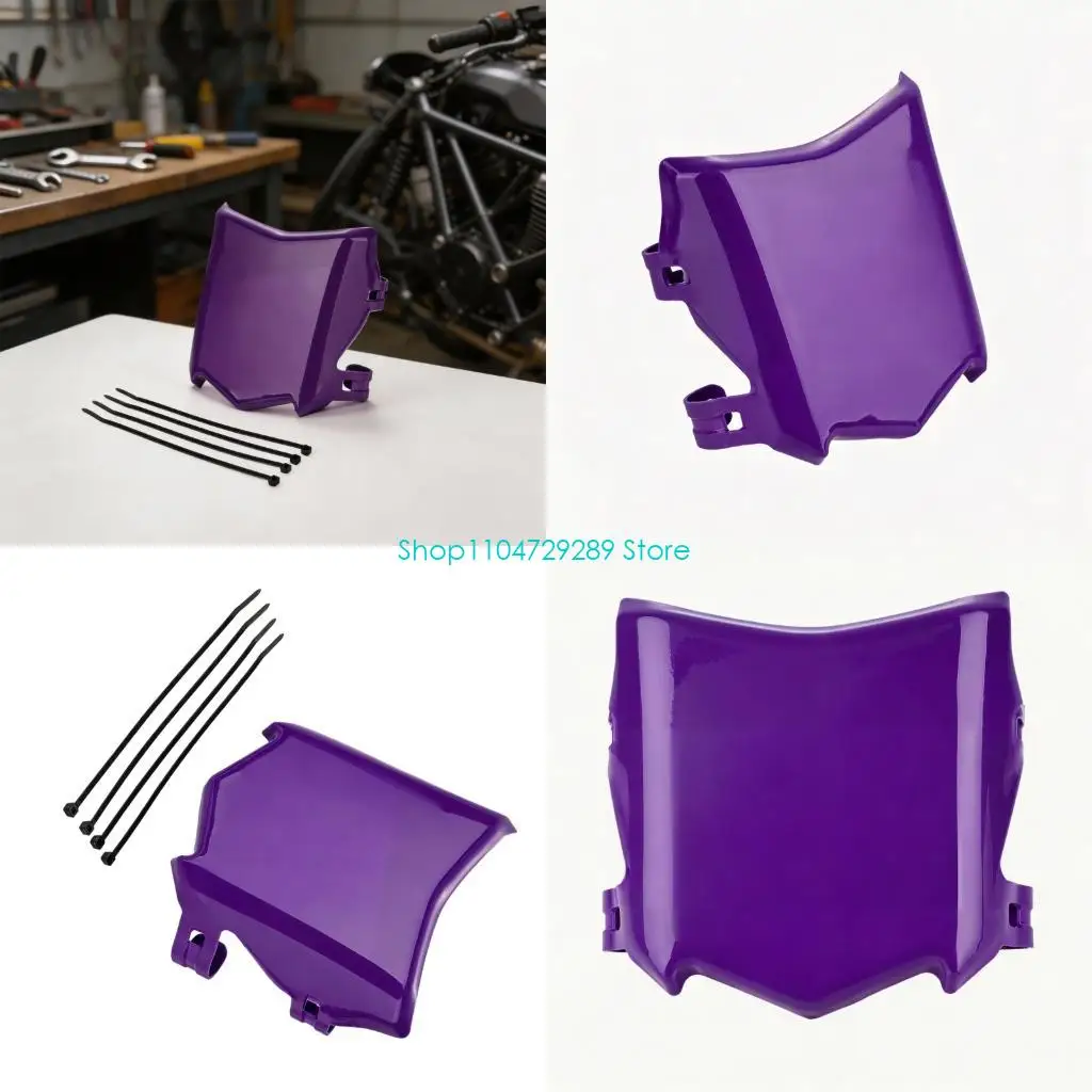 

D8KE Sturdy ABS Motorcycle Windshield Guard For Long Distance And Commuting