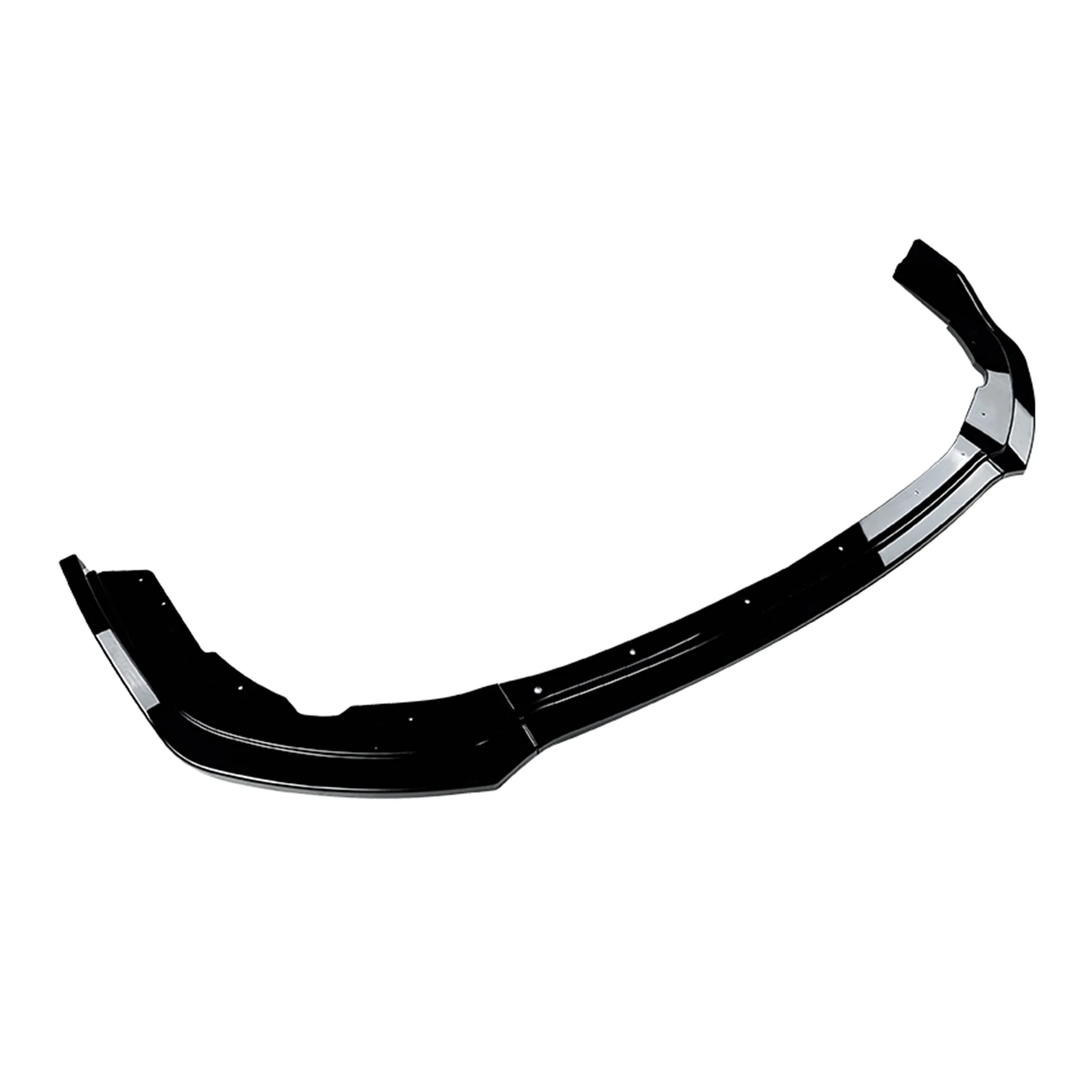 Front Bumper Spoiler Lip For Subaru Impreza WRX STI 2011 2012 2013 2014 Carbon Fiber Look/Gloss Black Car Lower Splitter Blade