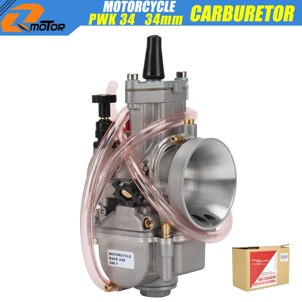 Universele PWK 24 26 28 30 32 34mm Carburateur Voor Keihin Carb 2 T 4 T Motorfiets ATV quad Go Kart Crossmotor Scooter Motocross