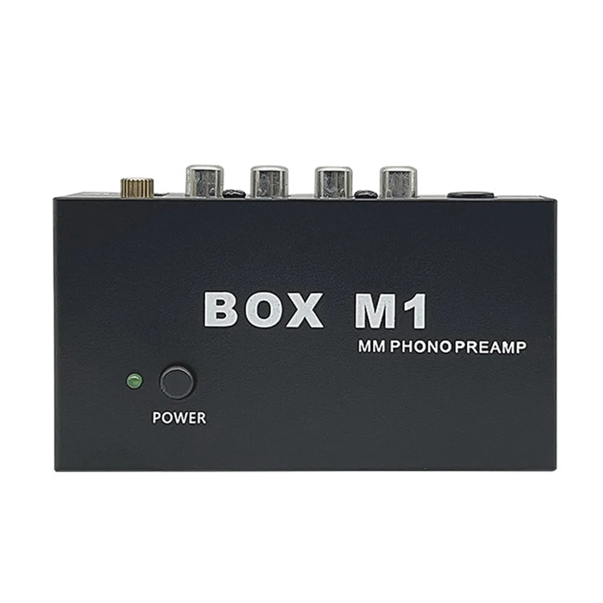 Box M1 mm Phono Preamp for Turntable Phonograph Preamplifier Mini Stereo Audio HiFi with Headphone Amplifier