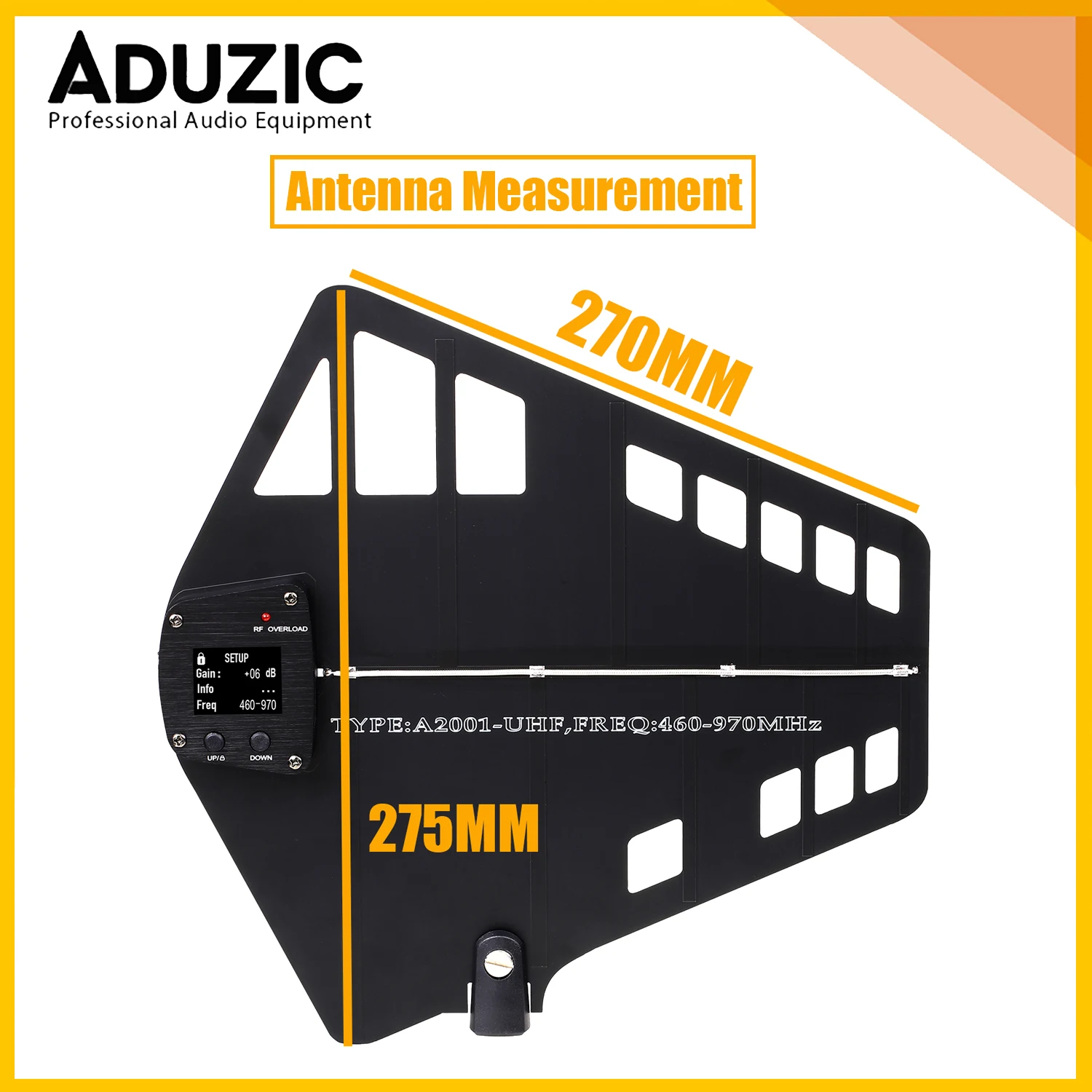 ADUZIC PTS80 A2001 Active Antenna Distributor RF Distributor 16 Channel Combiner For Microphone Wireless Pro Audio Equipment