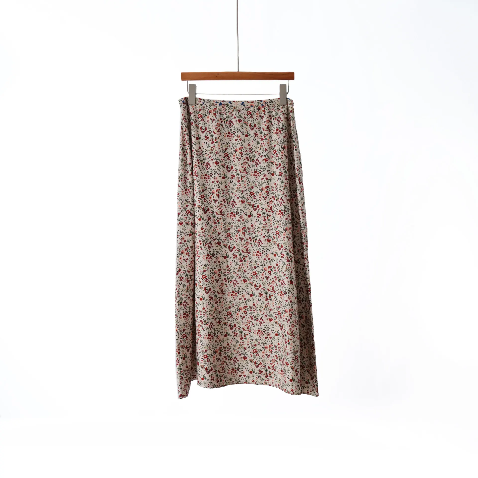 Women's High-Quality Silk Jacquard Reversible-Pattern Skirt – New Spring/Summer Collection