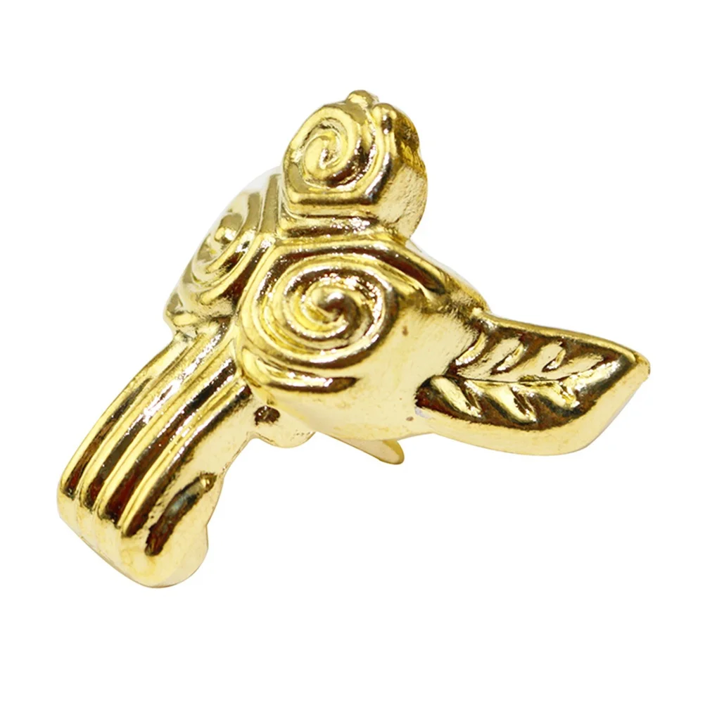 8 pièces Golden Rose Vintage en alliage de Zinc meubles jambes pieds de remplacement pour canapé-lit chaise Protection bureau à domicile