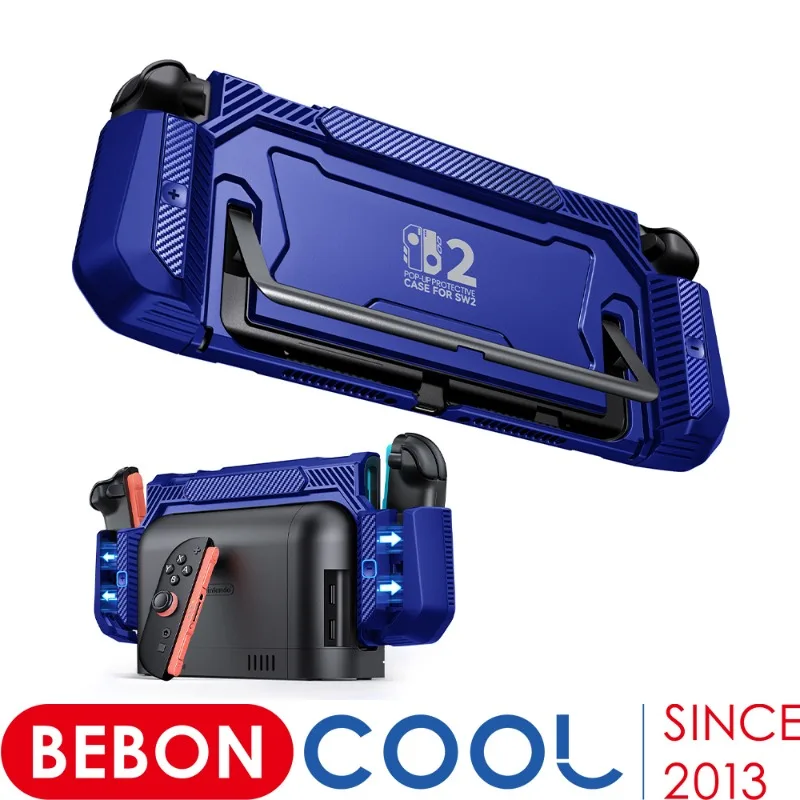 BEBONCOOL Hülle für Nintendo Switch 2 2025 PC-Griff Schutzhülle Ergonomische und Komfortable Schale für NS2 Zubehör