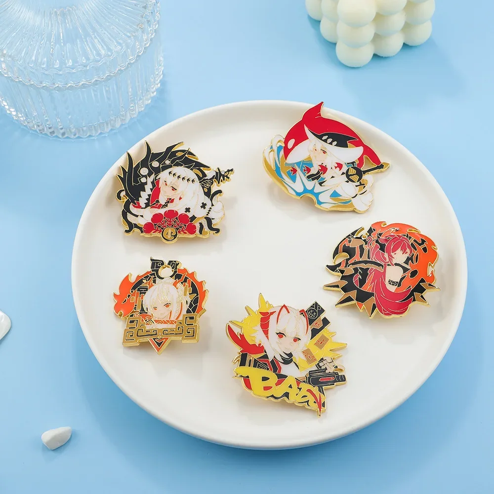Accessories Brooch Game Gift Metal Badge Wholesale Cap Pins and Badges Brooches for Clothing Backpack Pin Lapel Backpacks Bag