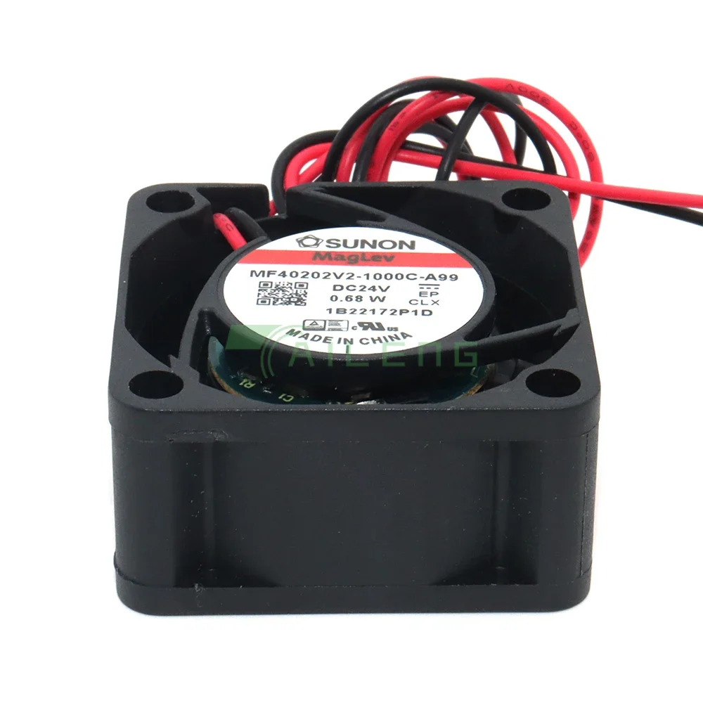 SUNON MF40202V2-1000C-A99 팬의 새로운 기능 4020 DC 24V 0.68W 40*40*20MM 자동 냉각 팬