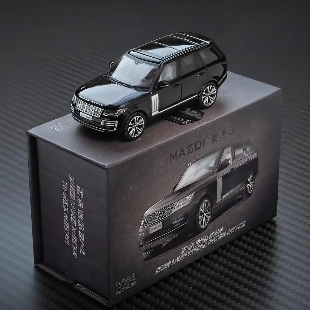 

Masdi 1:64 Range Rover 2020, внедорожник, легкосплавный автомобиль, литье под давлением и игрушечный транспорт, модель автомобиля, миниатюрная масштабная модель автомобиля для детей