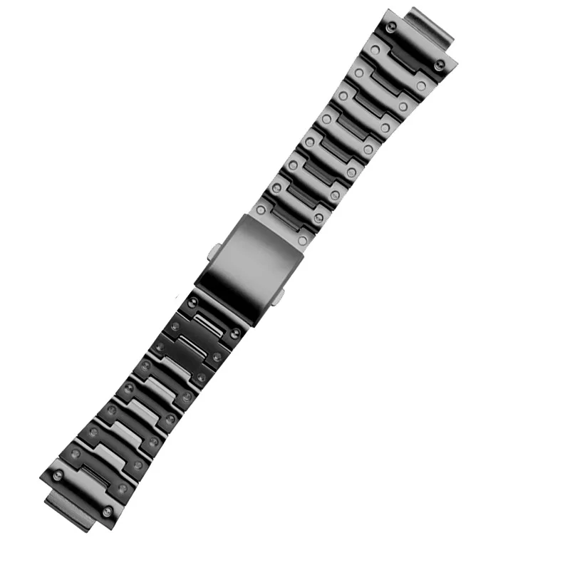 Lunetta di ricambio con cinturino in acciaio inossidabile Custodia protettiva per piccolo quadrato DW-5600E DW-5600BB DW-5600SK/5600MS GW-B5600 GWX-5600