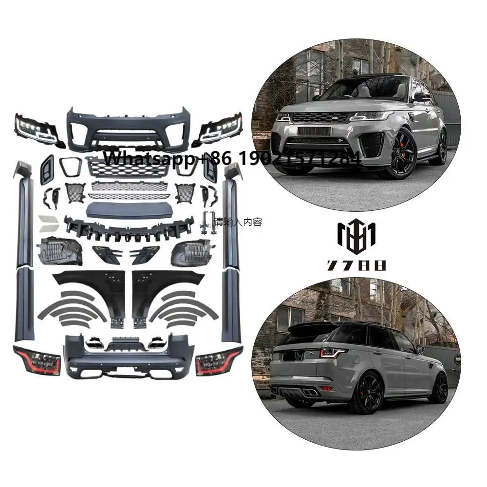 

Hot Sale Upgrade Convert SVR Model Body Kit Facelift Big Surround for Land Range Rover Sport L494 2014-2017 up to 2018-2022