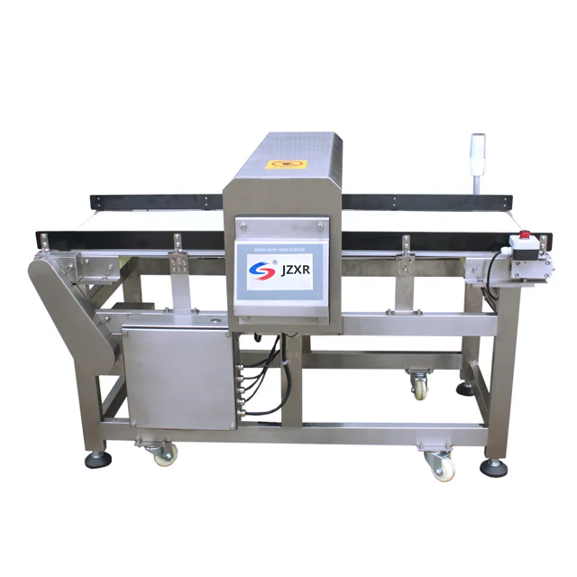 Juzheng Hot Selling Industrial Metal Detector Machine For Food Processing With Automatic Rejector Test Equipment