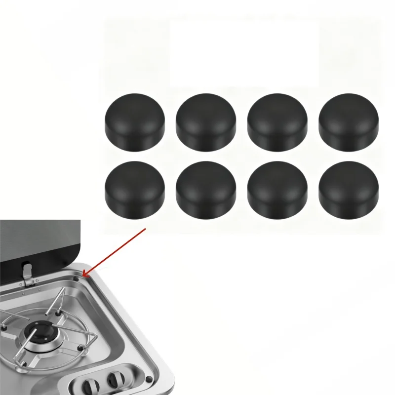 8pcs Screw Cover Caps Screws Pot Holder For Dometic Smev Thetford Hobs Push On Sink Hob Camper Motorhome Caravan Replacement