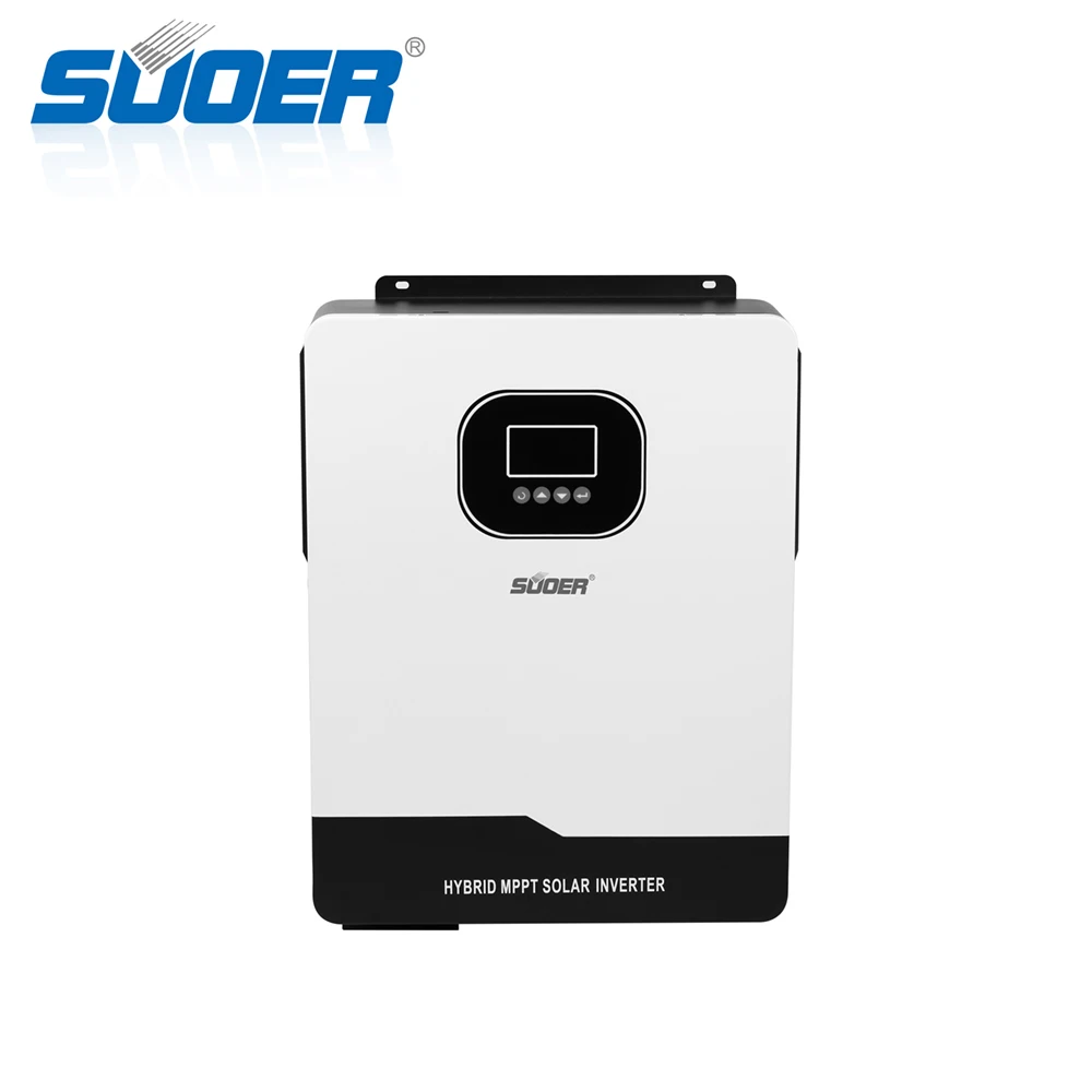 العلامة التجارية الجديدة الذكية 10200 واط موجة جيبية نقية 10kw 10.2kw الهجين العاكس Mppt مع شهادة CE